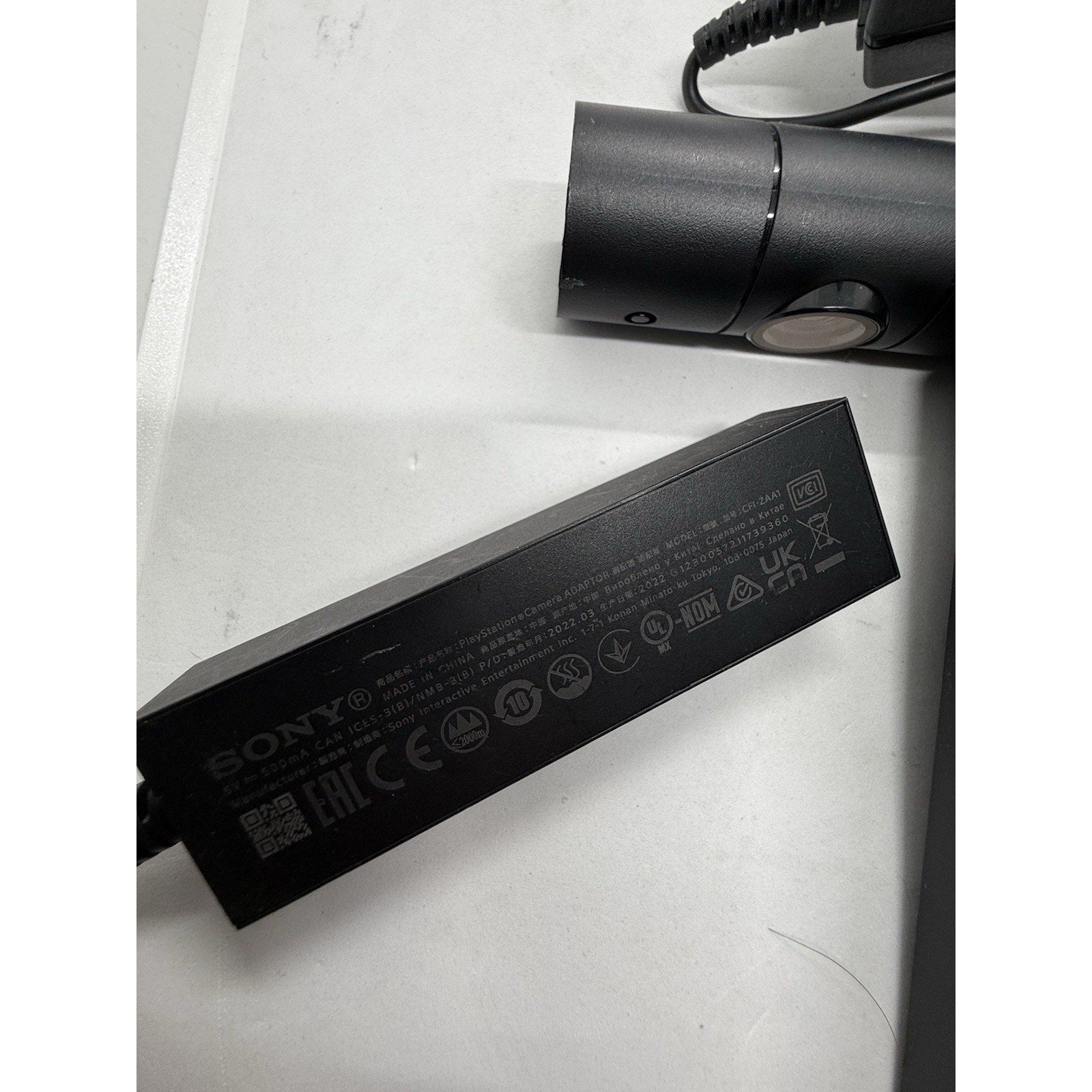 Sony PlayStation VR Headset CUH - ZVR2 w Camera Processor Unit & Cables Tested PS5 - thriftgoblin
