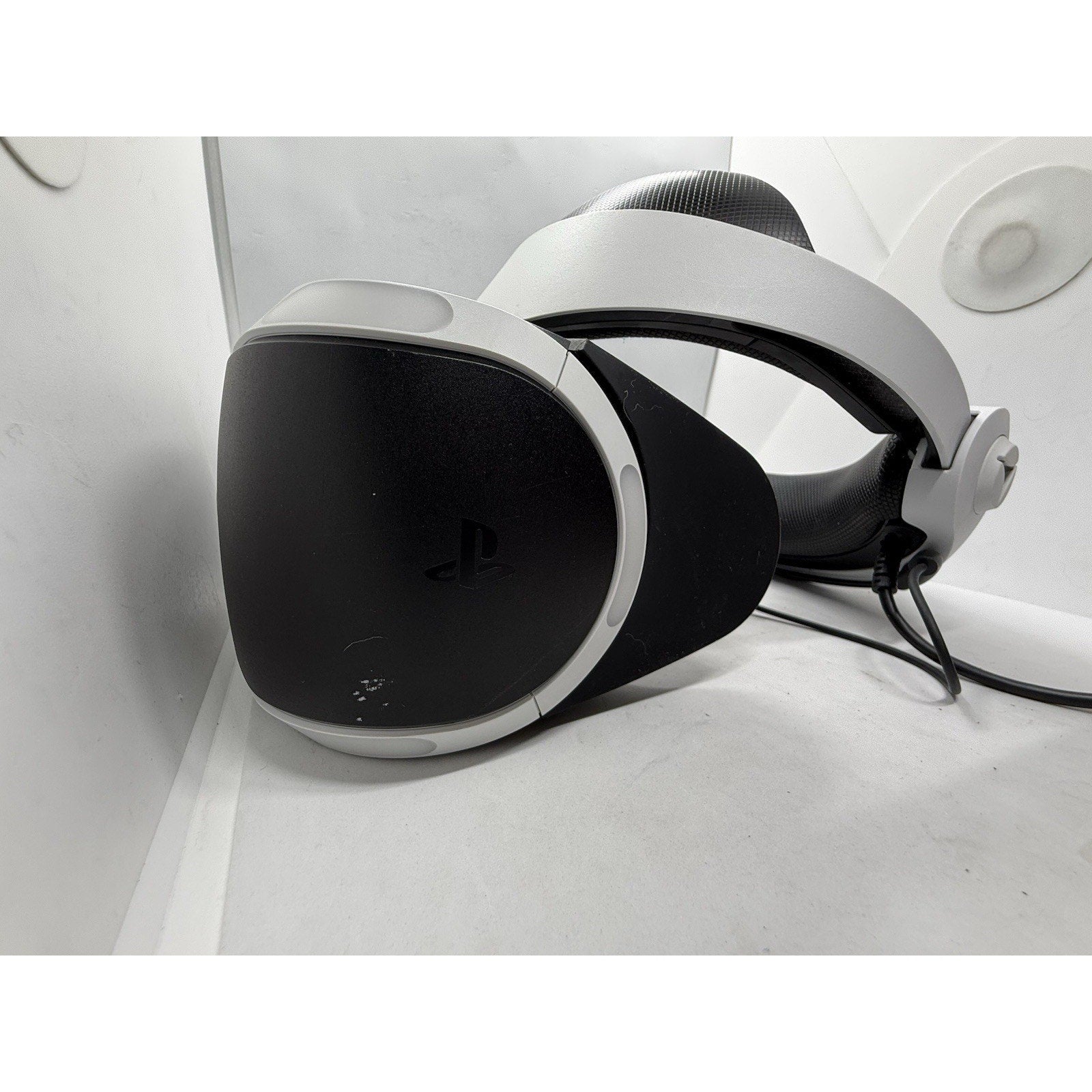 Sony PlayStation VR Headset CUH - ZVR2 w Camera Processor Unit & Cables Tested PS5 - thriftgoblin