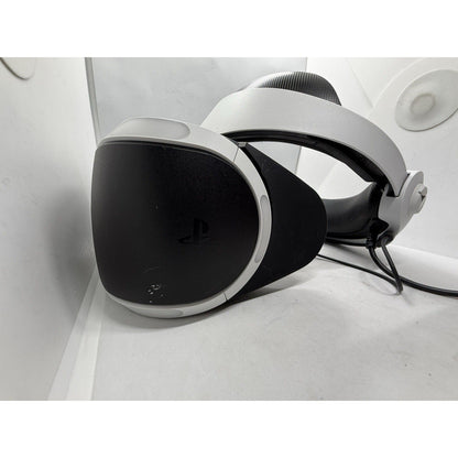 Sony PlayStation VR Headset CUH - ZVR2 w Camera Processor Unit & Cables Tested PS5 - thriftgoblin