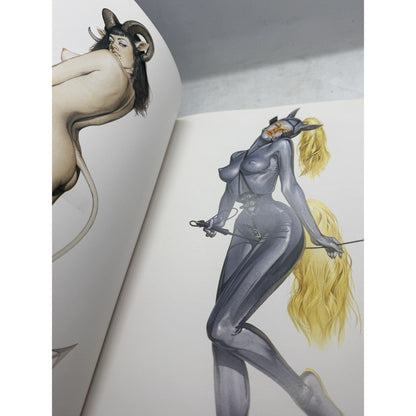 Sorayama Hyper Illustrations Part 2 1992 Art Book Robot Pinup Bijutsu Japan Rare - thriftgoblin