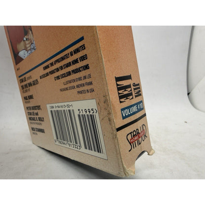 Stan Lee Presents Comic Book Greats Jim Lee VHS Vol 10 1992 Interview Series - thriftgoblin