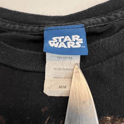 Star Wars Full Cast Short Sleeve T-Shirt Blue Tag - thriftgoblin