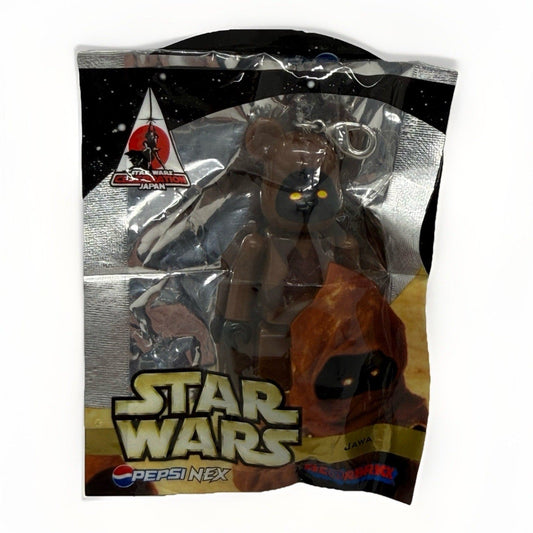 Star Wars Jawa Be@rbrick Pepsi NEX 2008 Celebration Japan Sealed Figure Keychain - thriftgoblin