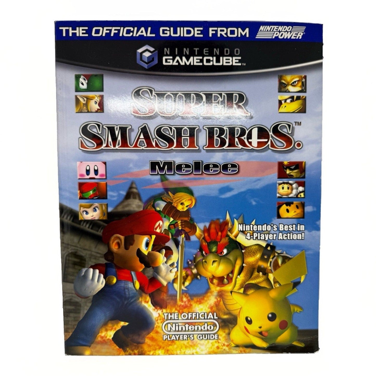 Super Smash Bros Melee Official Nintendo Power Player's Guide GameCube 2001 - thriftgoblin