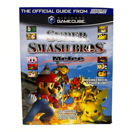 Super Smash Bros Melee Official Nintendo Power Player's Guide GameCube 2001 - thriftgoblin