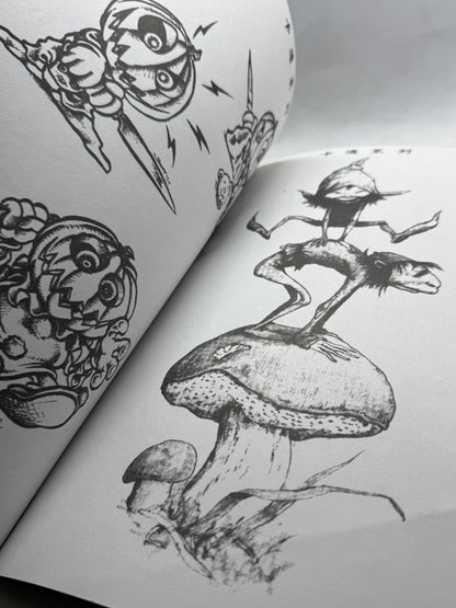 Tattoo Master Family 13 Chinese Tattoo Flash Book, Cartoons and Zodiac - Thrift GoblinBook