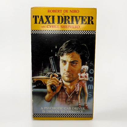 Taxi Driver VHS 1989 GoodTimes Home Video Robert De Niro Martin Scorsese Film - thriftgoblin