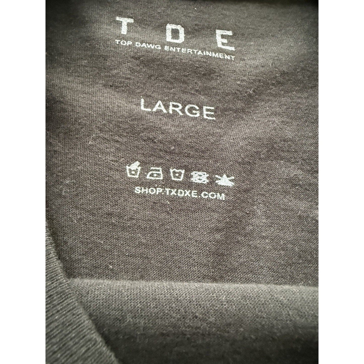 TDE Top Dawg Entertainment Kendrick Lamar 2016 “Pimps Only” T-Shirt Size Large - thriftgoblin
