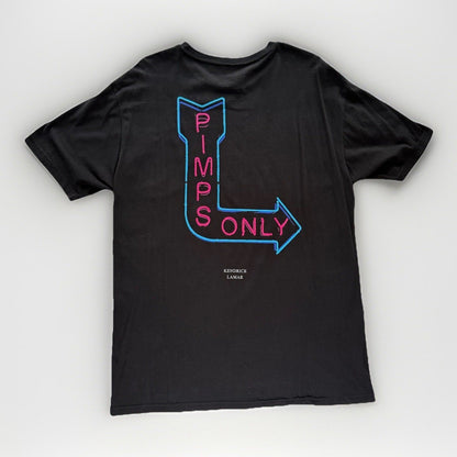 TDE Top Dawg Entertainment Kendrick Lamar 2016 “Pimps Only” T-Shirt Size Large - thriftgoblin