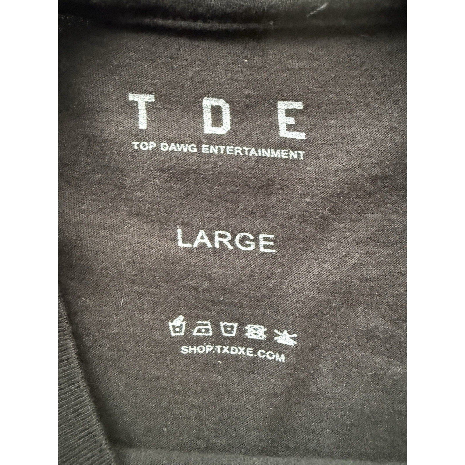TDE Top Dawg Entertainment Kendrick Lamar 2016 “Pimps Only” T-Shirt Size Large - thriftgoblin