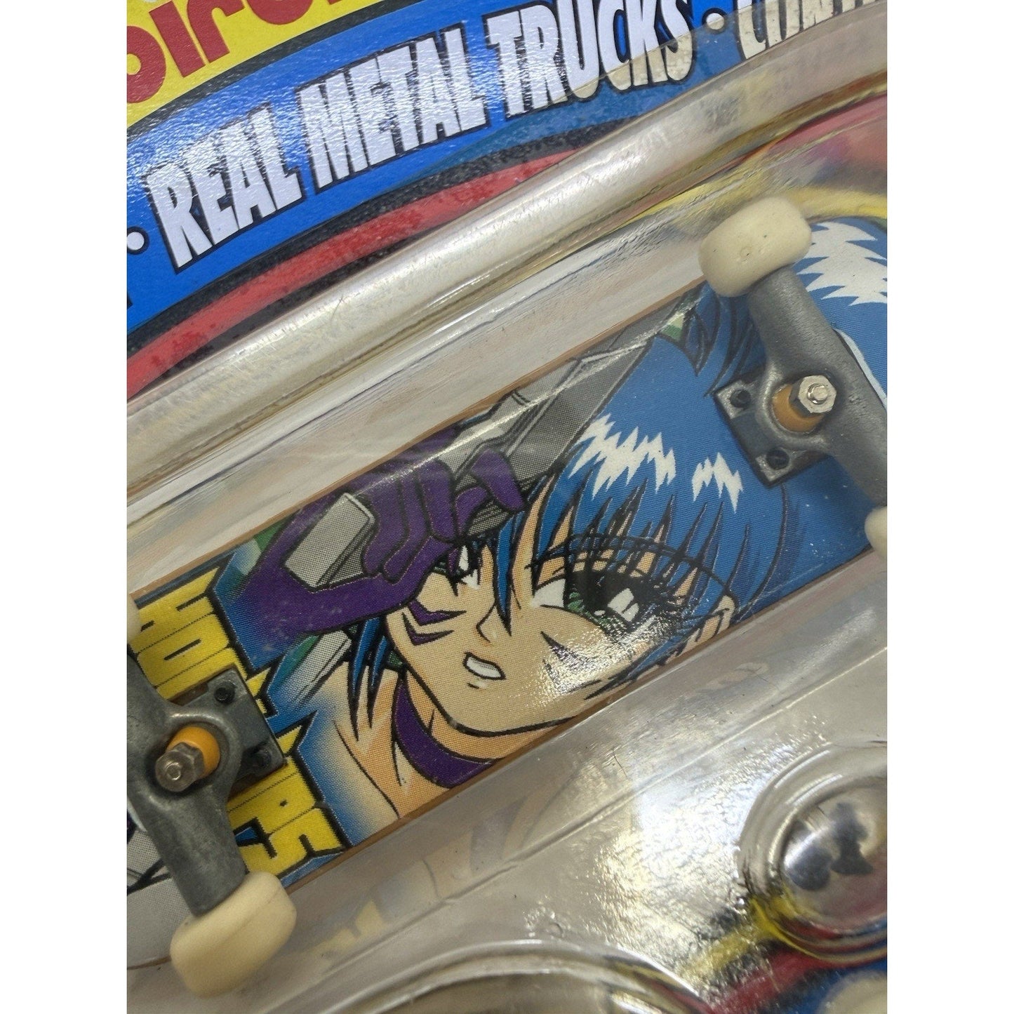 Tech Deck Hook - Ups Generation 5 Fingerboard Series 5080 Anime Girl 1999 Skate - thriftgoblin