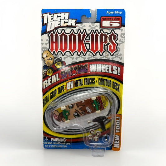 Tech Deck Hook - Ups Generation 6 Fingerboard Series 6650 Anime Girl Spitfire 2000 - thriftgoblin