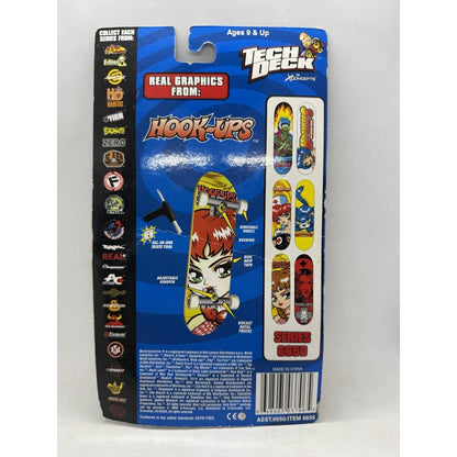 Tech Deck Hook - Ups Generation 6 Fingerboard Series 6650 Anime Girl Spitfire 2000 - thriftgoblin