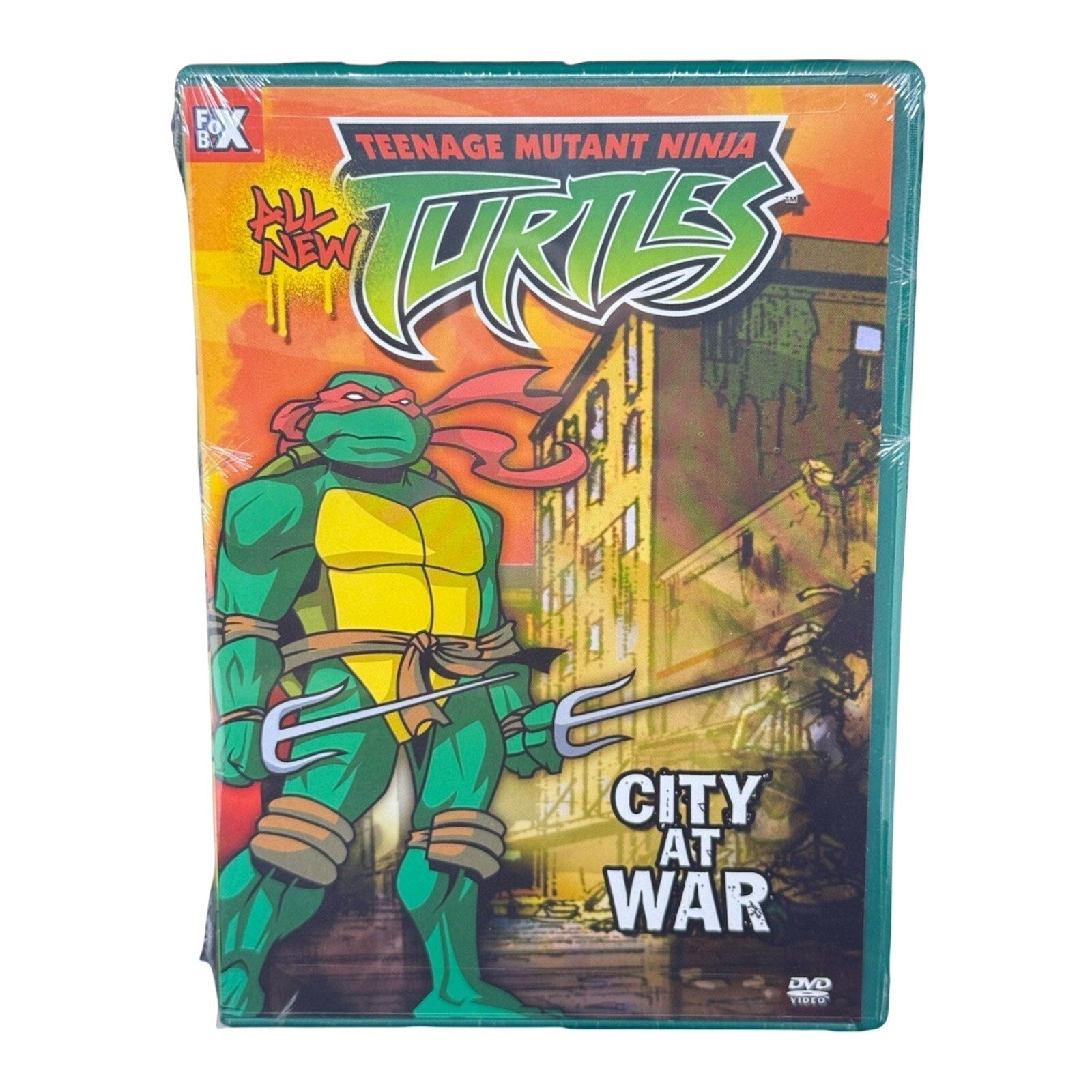 Teenage Mutant Ninja Turtles City at War Vol 14 DVD 2003 4Kids FoxBox Sealed - thriftgoblin