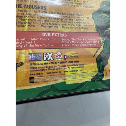 Teenage Mutant Ninja Turtles - Vol. 1: Attack of the Mousers DVD - 2003 - thriftgoblin