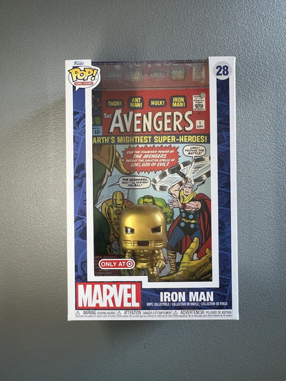 The Avengers - Iron Man Issue 1 28 Comic Cover Funko Pop Vinyl NEW Big Style - thriftgoblin