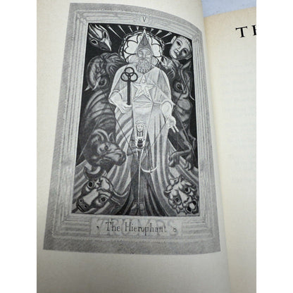 The Book of Thoth by Aleister Crowley Egyptian Tarot 1986 U.S. Games Systems Ed - thriftgoblin