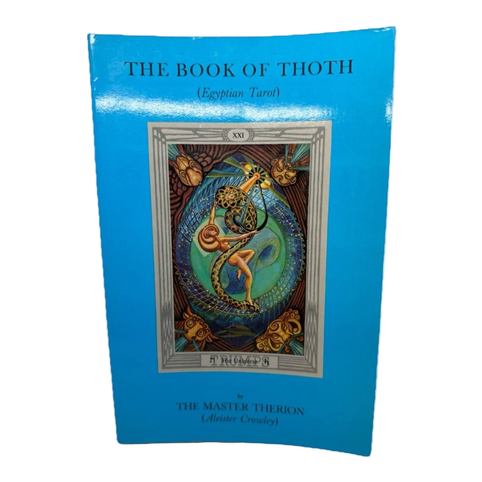 The Book of Thoth by Aleister Crowley Egyptian Tarot 1986 U.S. Games Systems Ed - thriftgoblin