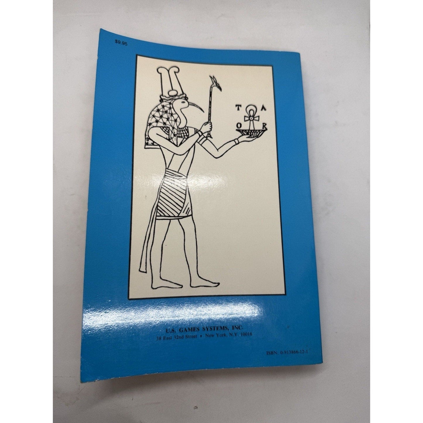 The Book of Thoth by Aleister Crowley Egyptian Tarot 1986 U.S. Games Systems Ed - thriftgoblin