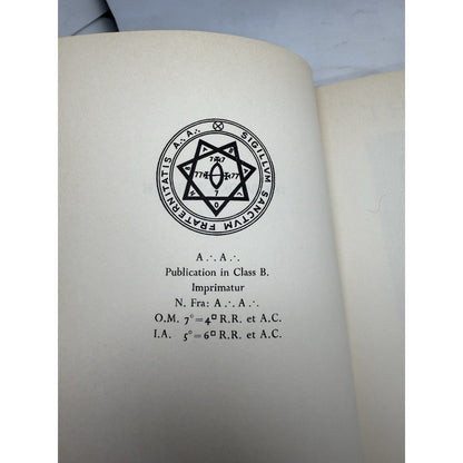 The Book of Thoth by Aleister Crowley Egyptian Tarot 1986 U.S. Games Systems Ed - thriftgoblin