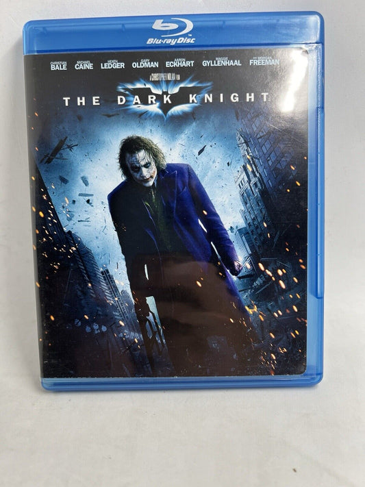 The Dark Knight (Blu - ray Disc, 2010) Heath Ledger DC Comics Christian Bale Joker - thriftgoblin