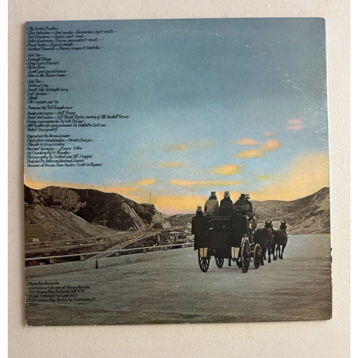 The Doobie Brothers – The Captain And Me LP 1973 Warner Bros BS 2694 VG Vinyl - thriftgoblin