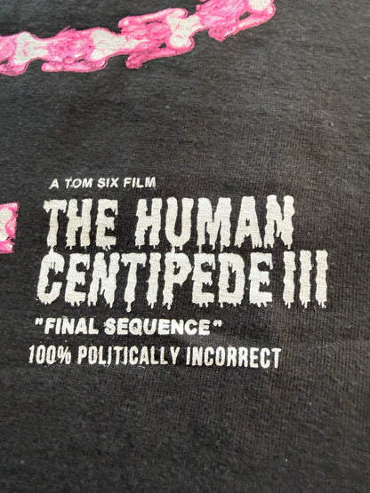 The Human Centipede III Final Sequence Rockin Jelly Bean T-Shirt Black Size S - Thrift GoblinT-Shirt
