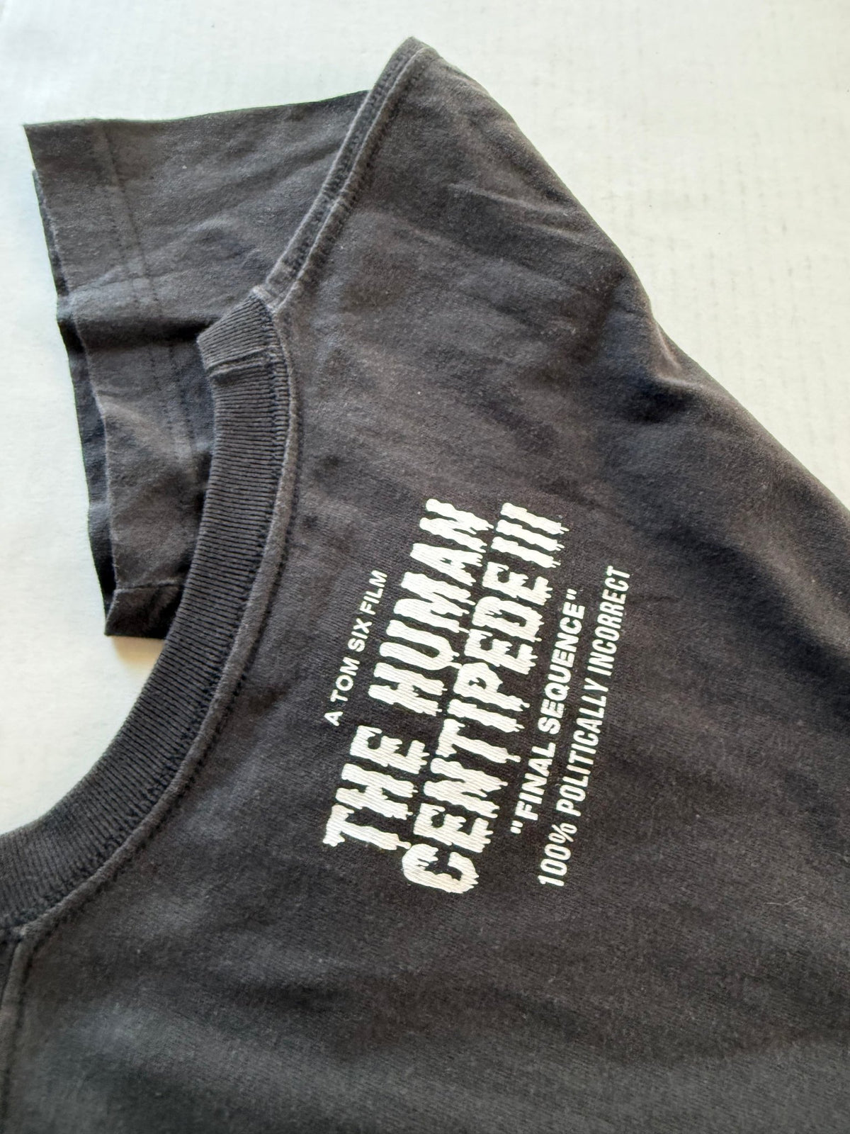 The Human Centipede III Final Sequence Rockin Jelly Bean T-Shirt Black Size S - Thrift GoblinT-Shirt