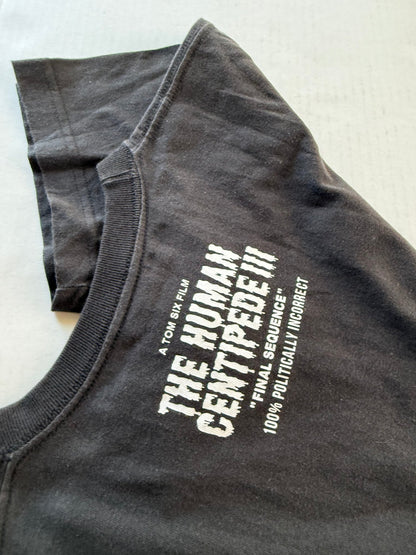 The Human Centipede III Final Sequence Rockin Jelly Bean T-Shirt Black Size S - Thrift GoblinT-Shirt