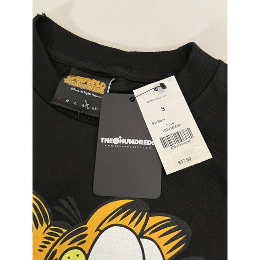 The Hundreds Mens Blue Garfield Stack Short Sleeve Pullover T-Shirt Size Small - thriftgoblin
