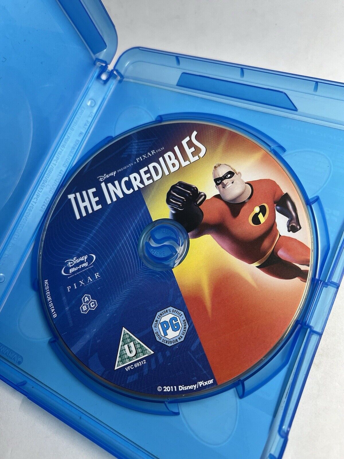 THE INCREDIBLES | 2004 | Disney PIXAR Blu - ray MOVIE 2001 Uk Release - thriftgoblin