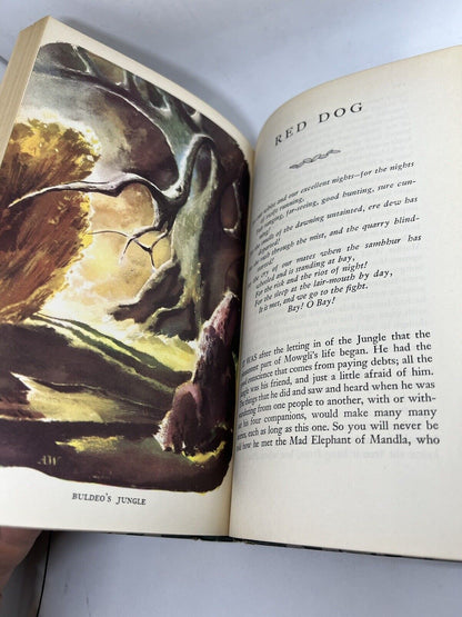 THE JUNGLE BOOK vol 1 by Rudyard Kipling * 1948 Doubleday - Hardback - thriftgoblin