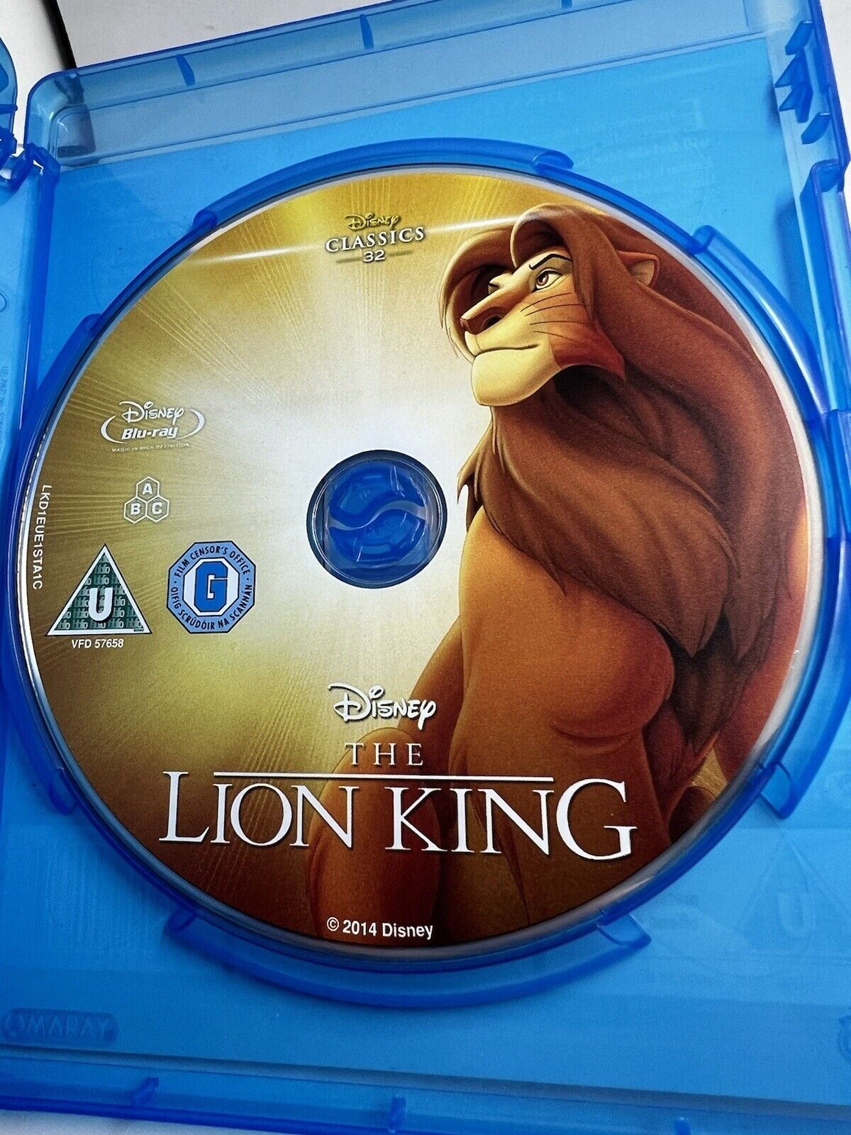 The Lion King (1994) [Blu - ray] |Region Free| Disney 1080 Single Disc Animation - thriftgoblin