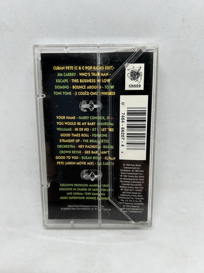 The Mask Motion Picture Soundtrack Chaos/Columbia 1994 Cassette Jim Carry - thriftgoblin