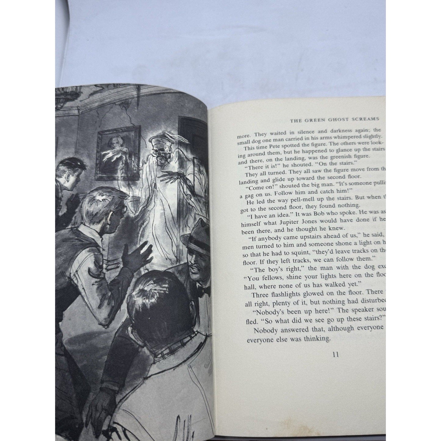 The Mystery of the Green Ghost 1965 Alfred Hitchcock 3 Investigators HC Vintage - thriftgoblin