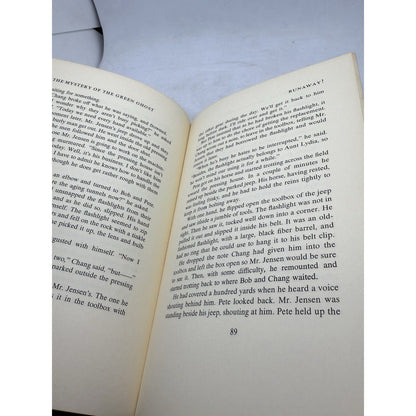 The Mystery of the Green Ghost 1965 Alfred Hitchcock 3 Investigators HC Vintage - thriftgoblin
