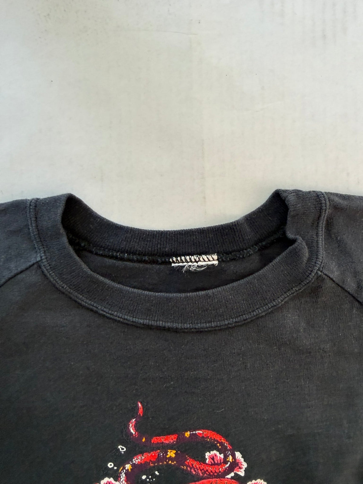 The Naughty CheerHeadz Erosty Pop Long Sleeve T-Shirt Black Snake Graphic - Thrift GoblinT-Shirt