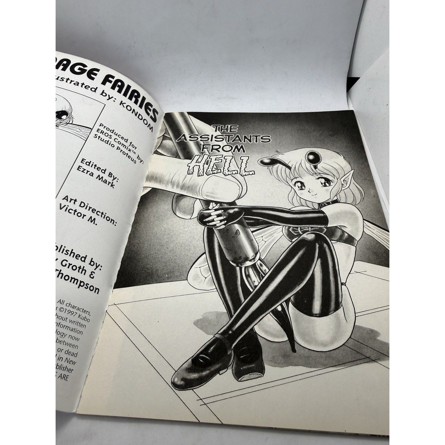 THE NEW BOND FAIRIES •8 JAPANESE ERO MANGA COMIC 1997 - VERY RARE - thriftgoblin