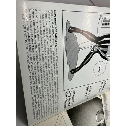 THE NEW BOND FAIRIES •8 JAPANESE ERO MANGA COMIC 1997 - VERY RARE - thriftgoblin