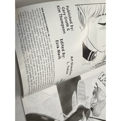 The New Fairies 8 1997 Eros Comix Studio Proteus Manga Comic Issue - thriftgoblin