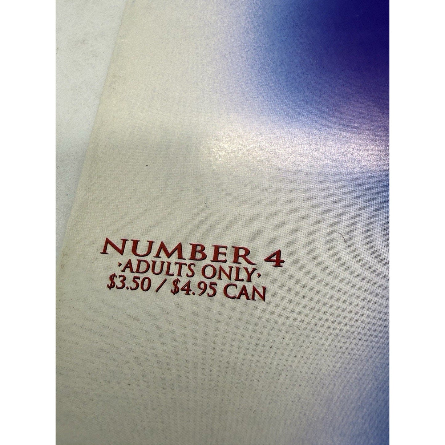 The Original BDF 4 Eros Comix 1999 English Edition Vintage Comic Book - thriftgoblin