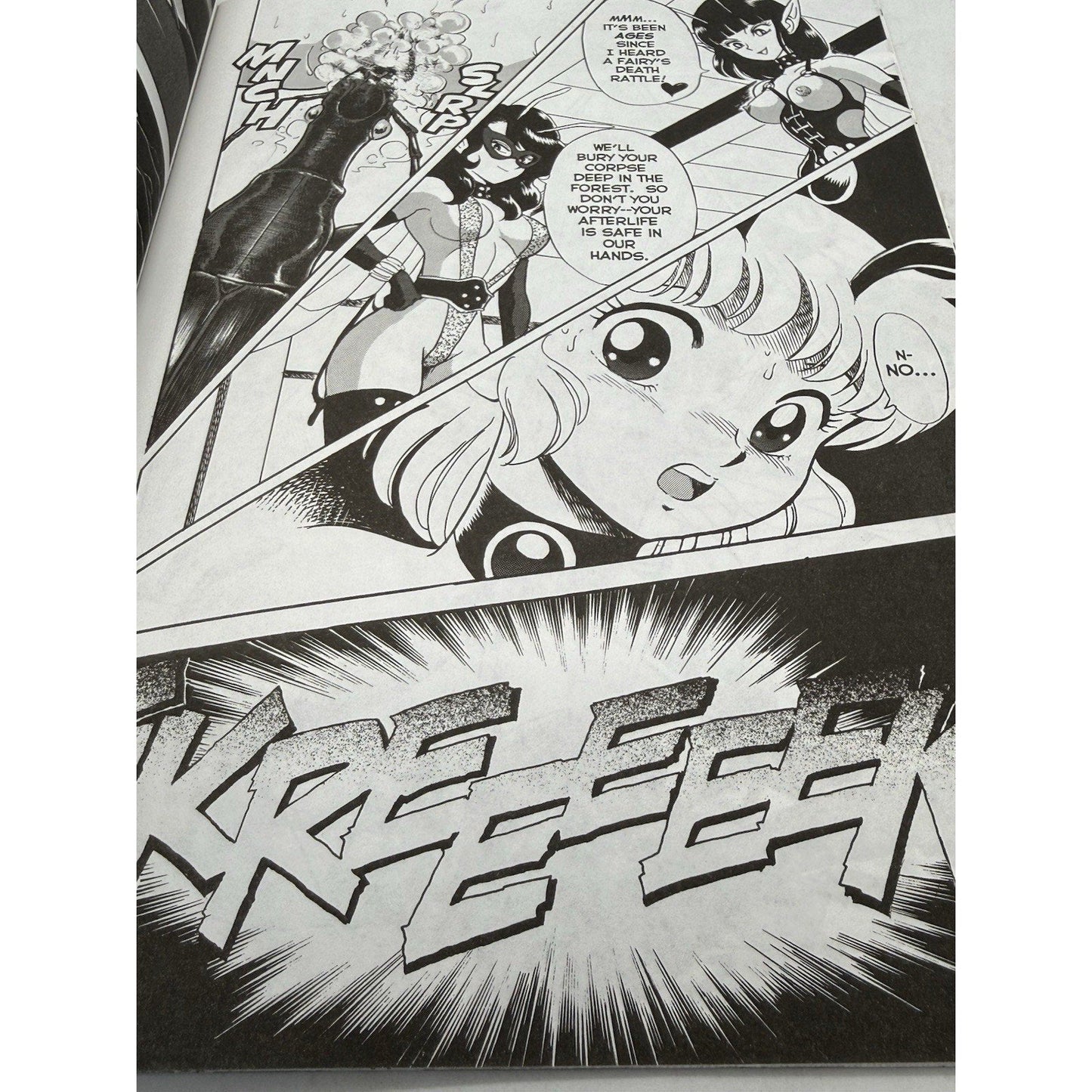 The Original BDF 4 Eros Comix 1999 English Edition Vintage Comic Book - thriftgoblin