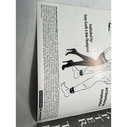 The Original Bondage Fairies BDF 4 Eros Comix 1999 English Vintage Comic - thriftgoblin