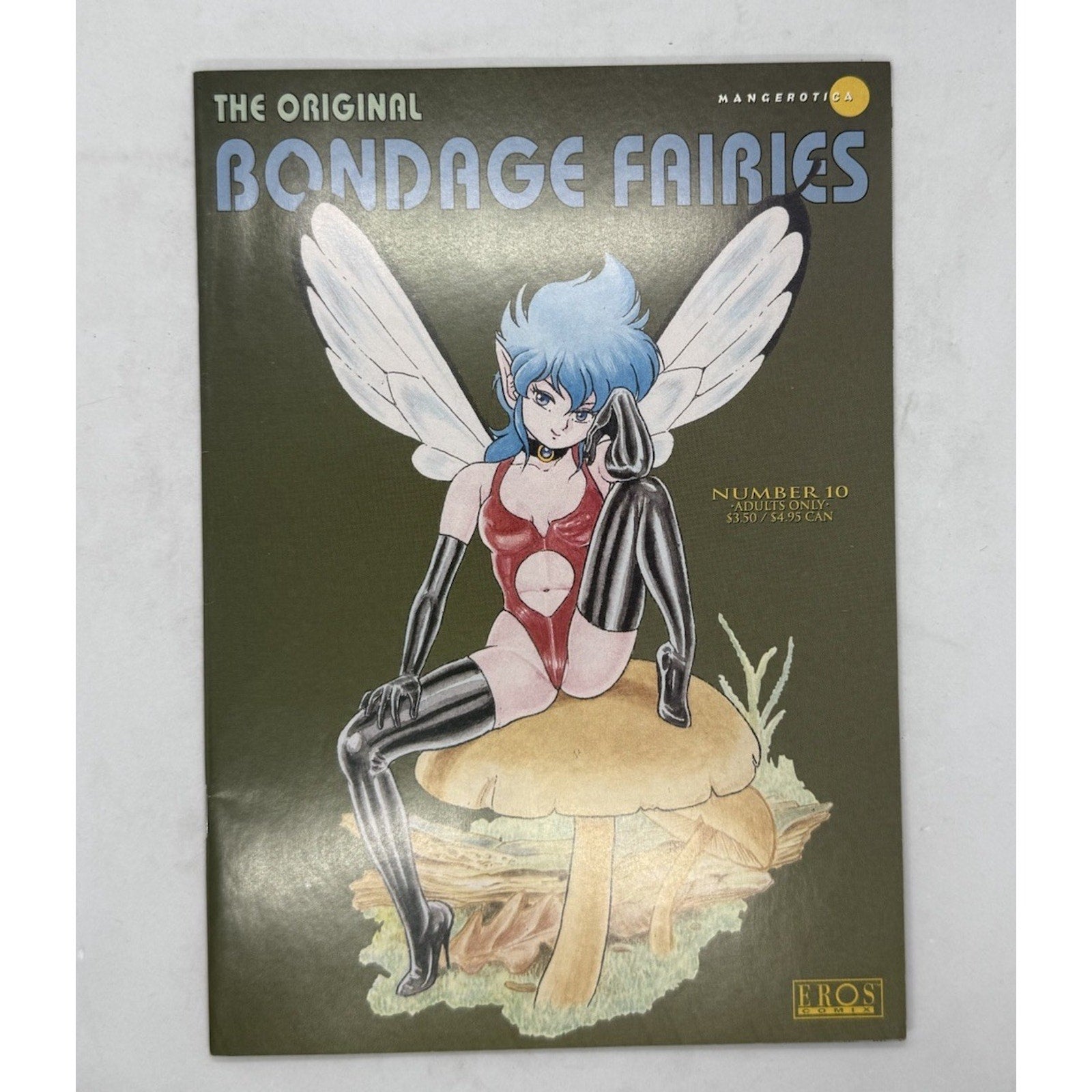 The Original Bondage Fairies BDF 4 Eros Comix 1999 English Vintage Comic - thriftgoblin
