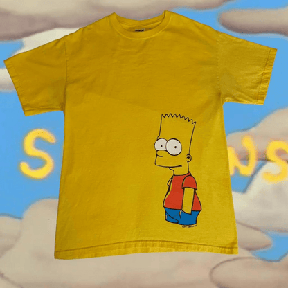 The Simpsons Bart Crewneck Bart mens medium cotton - thriftgoblin