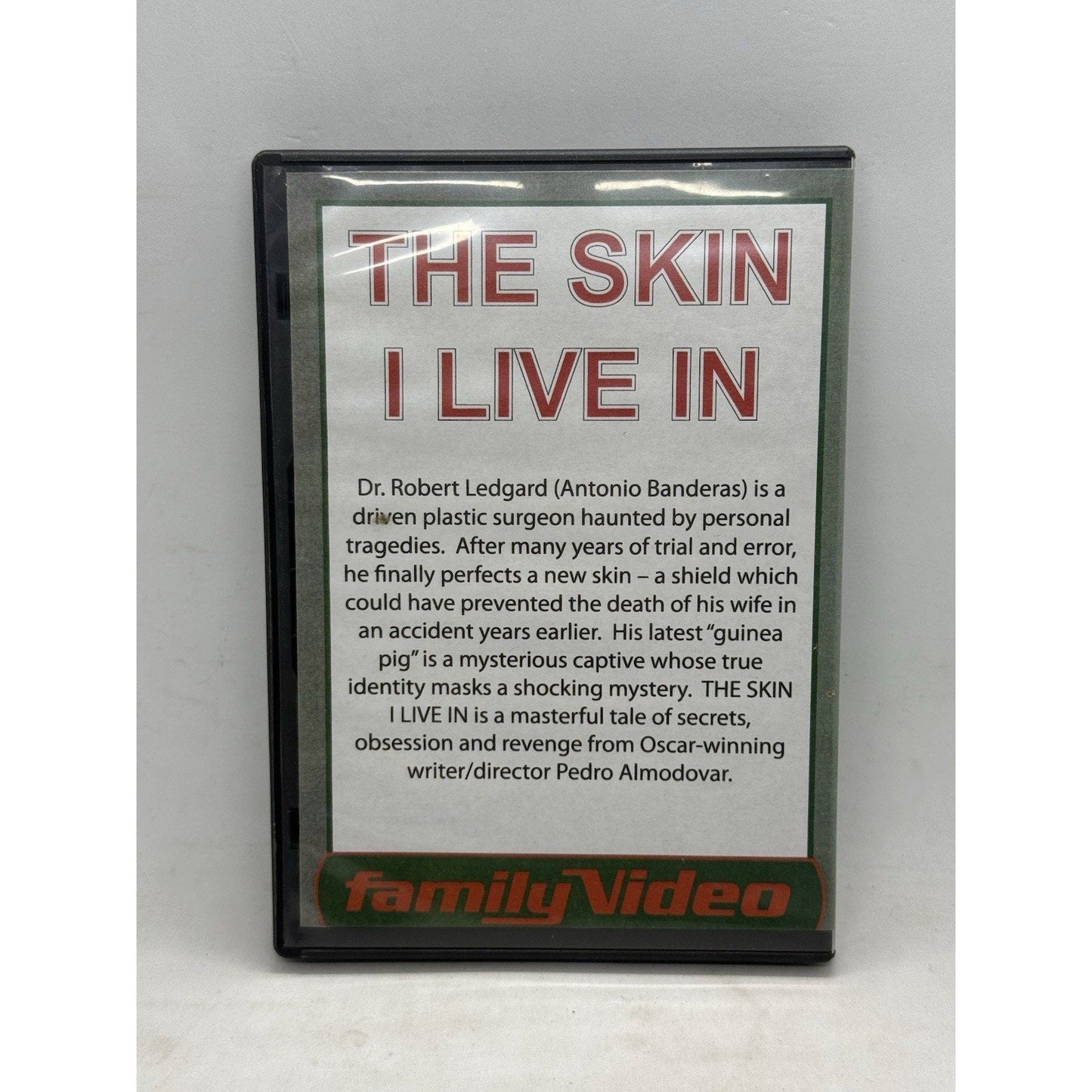 The Skin I Live In DVD Antonio Banderas Pedro Almodovar Thriller Drama Movie - thriftgoblin