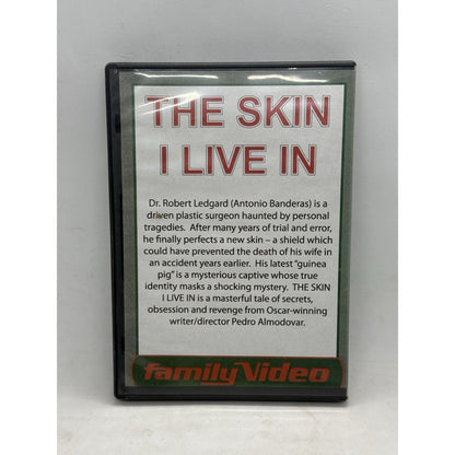 The Skin I Live In DVD Antonio Banderas Pedro Almodovar Thriller Drama Movie - thriftgoblin
