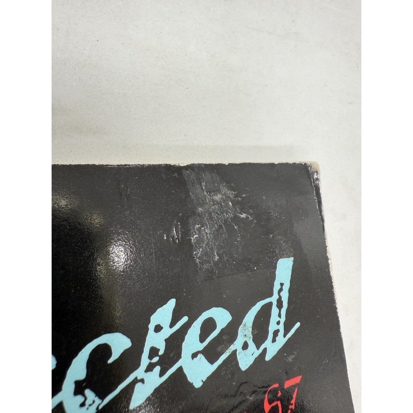 The The Infected 1979–87 Songbook Warner Bros 1987 Art Book Vintage Rare Sheets - thriftgoblinBook