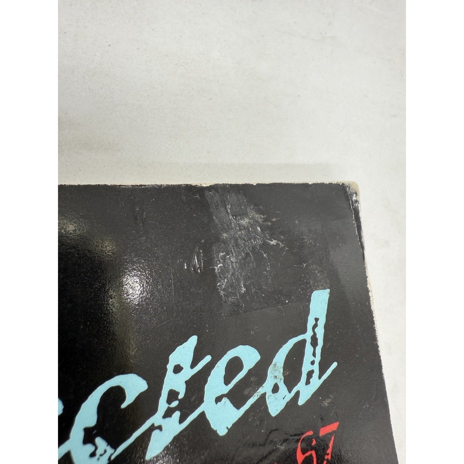 The The Infected 1979–87 Songbook Warner Bros 1987 Art Book Vintage Rare Sheets - thriftgoblinBook
