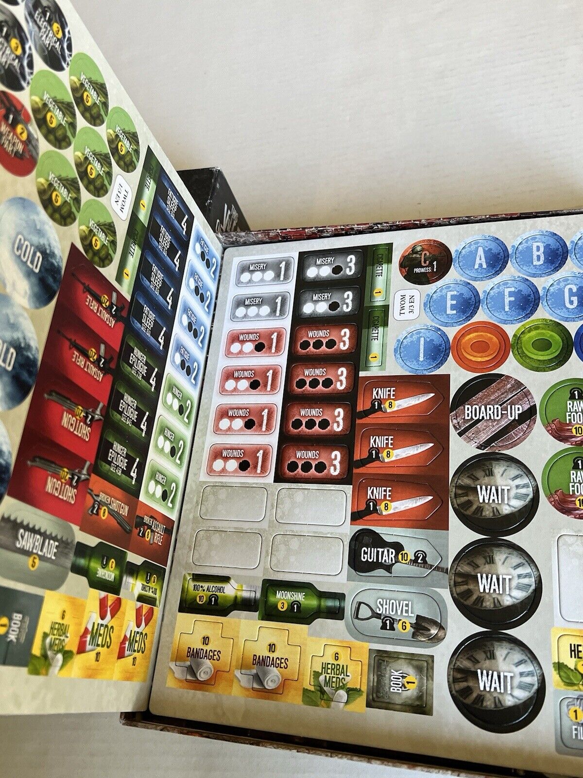 This War of Mine: The Board Game 18+ War Tabletop Dice And Card Strategy Mission - thriftgoblin